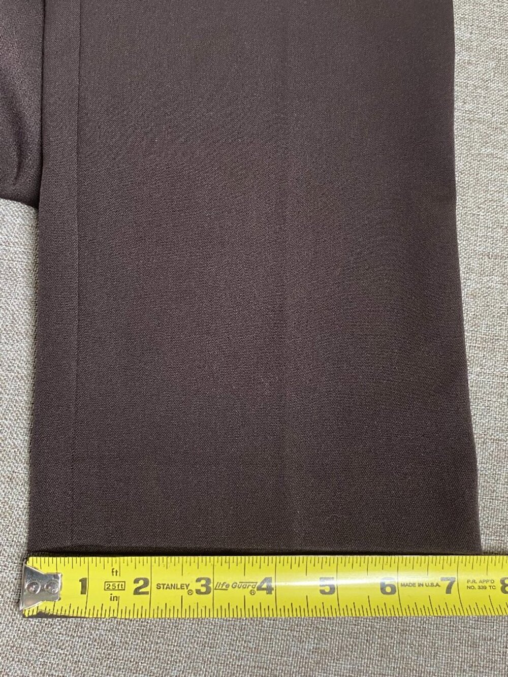 Talbots Dress Pants Women's 12 Mid Rise Brown Office Career NWT - Picture 13 of 14